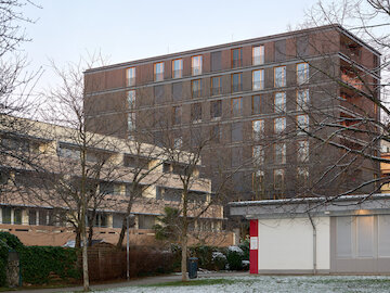 Perspektive Wohn- und Geschäftshaus Bugginger Strasse