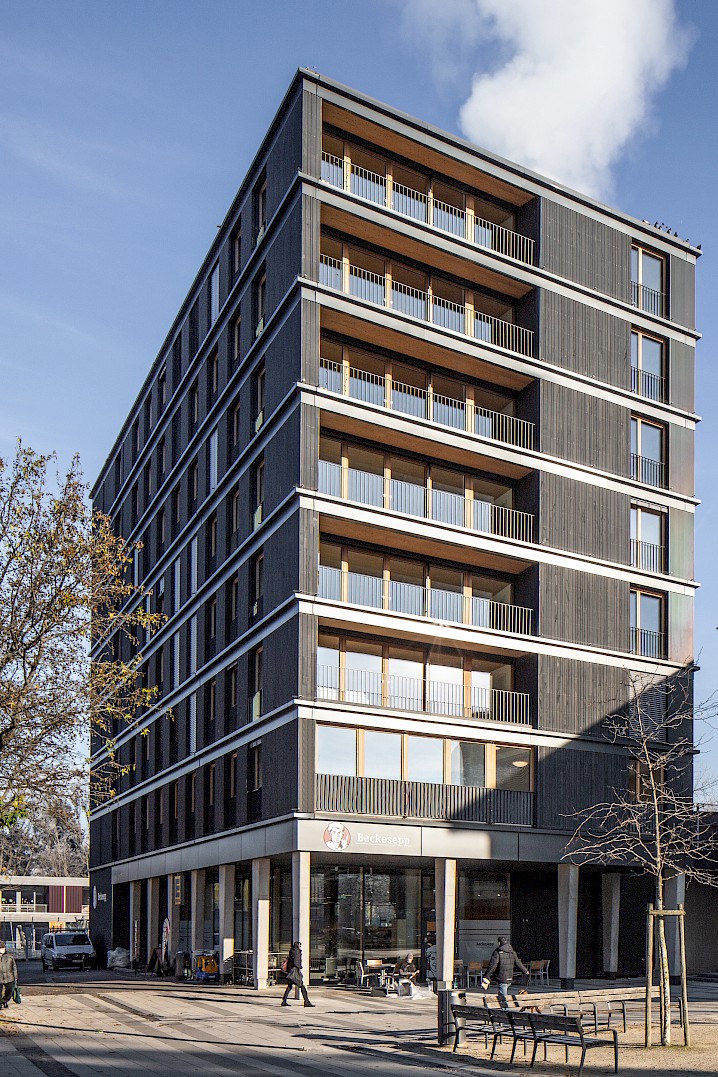 Wohn und Geschäftshaus Bugginger Strasse Freiburg Weissenrieder